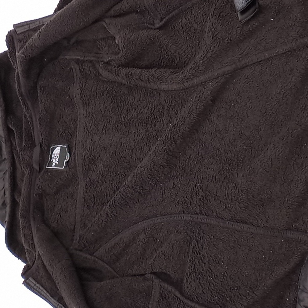 The North Face Oso Thermal Plush Fleece Hooded Jacket Black XS - Picture 10 of 13